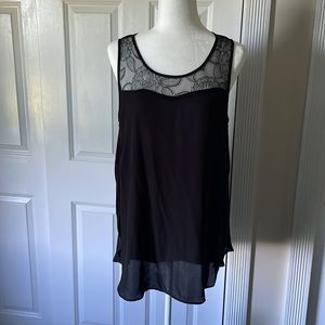 Mossimo Sheer Top with Lace